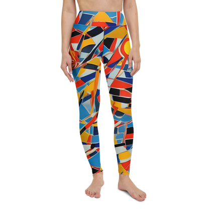 Yoga Leggings - Abstract Mingle