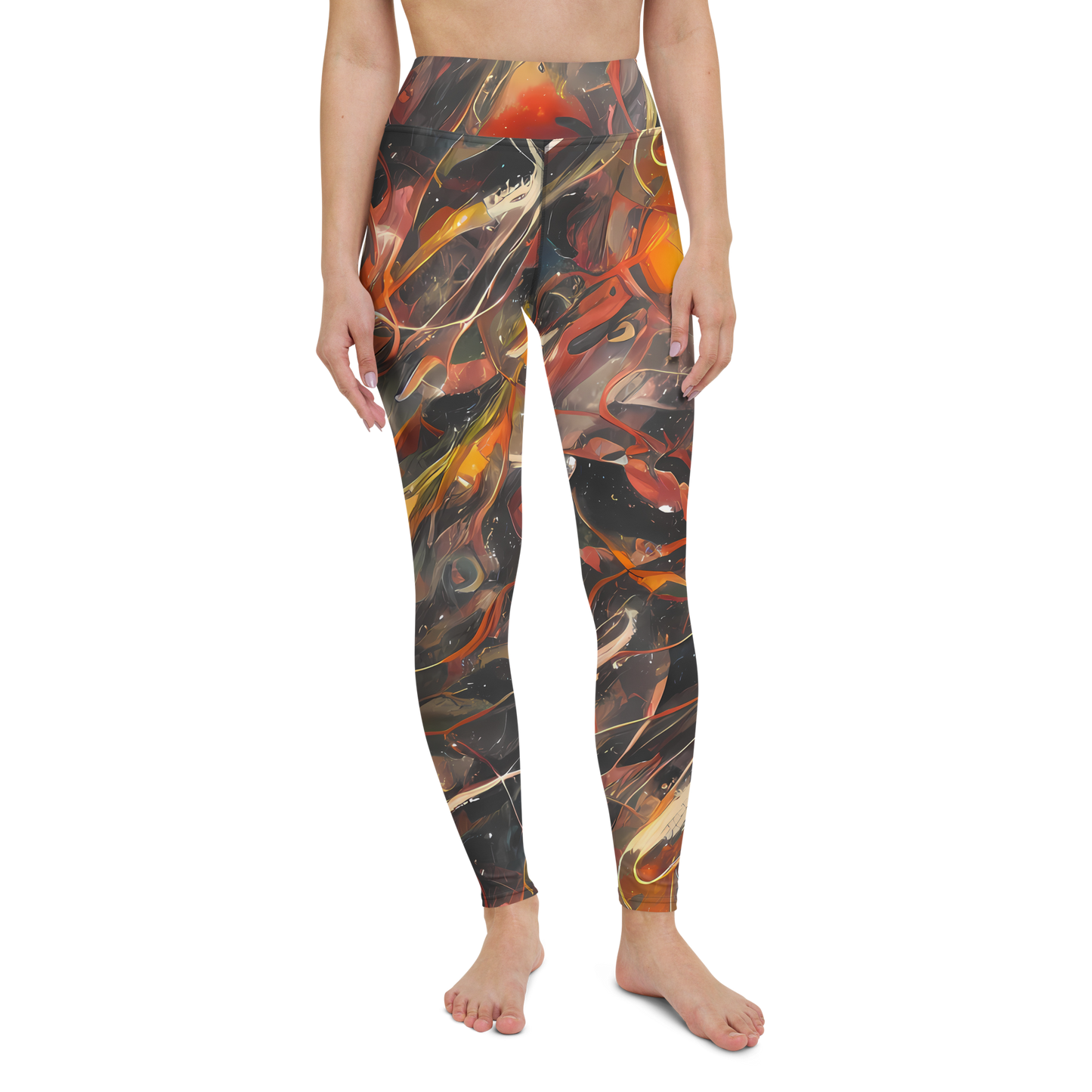 Yoga Leggings - Temporal Vortex