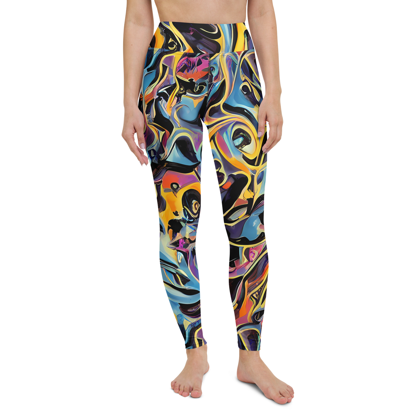 Yoga Leggings - Newtonian Rhapsody