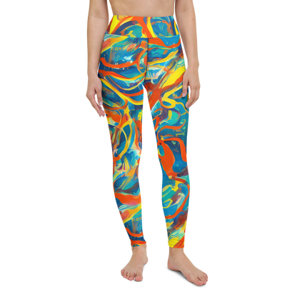 Yoga Leggings - Chromatic Fusion