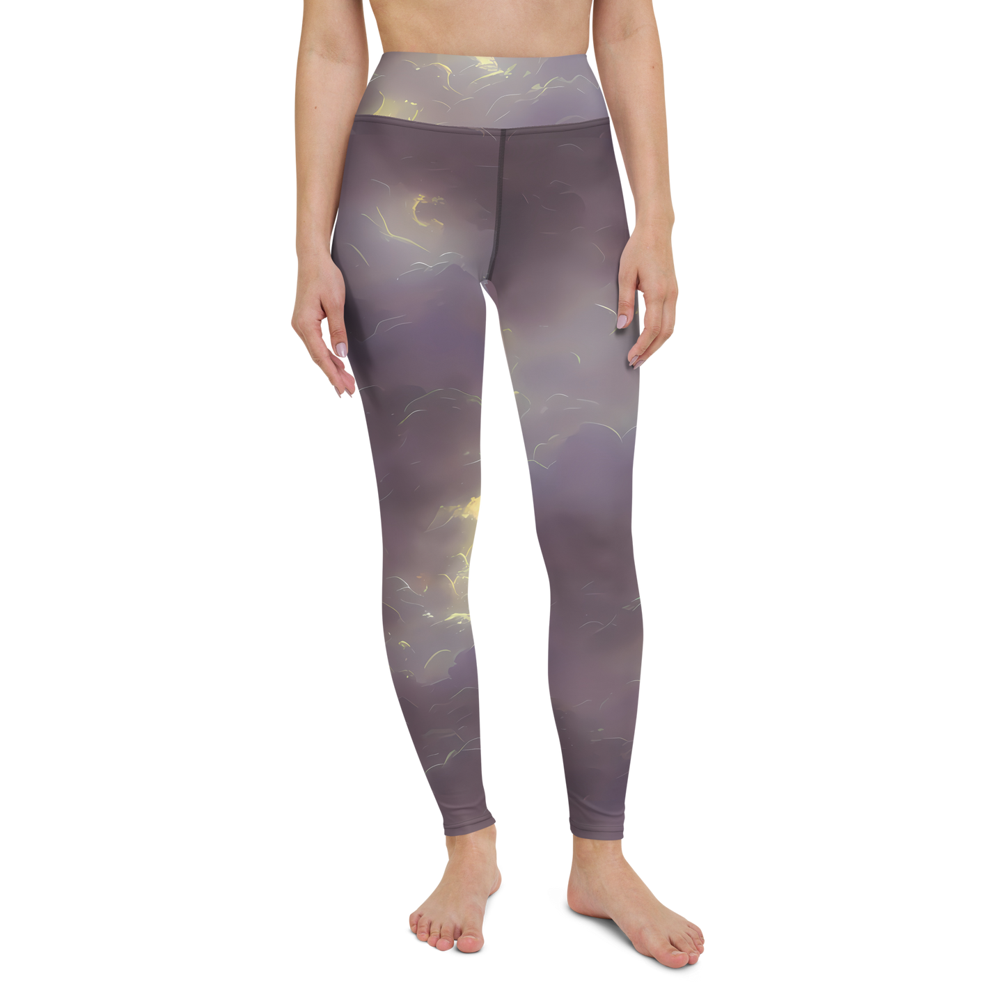 Yoga Leggings - Stormy Muse