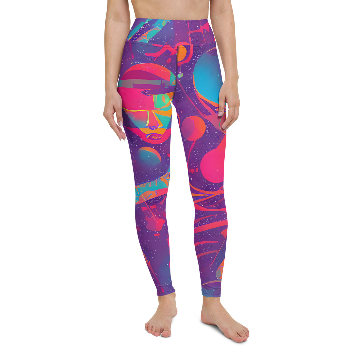 Yoga Leggings - Spheric Rhapsody