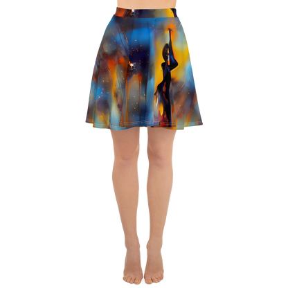 Skater Skirt - Cobalt Vogue