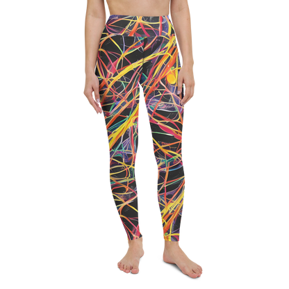 Yoga Leggings - Acconci Twirl