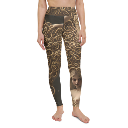 Yoga Leggings - Ether Whorls