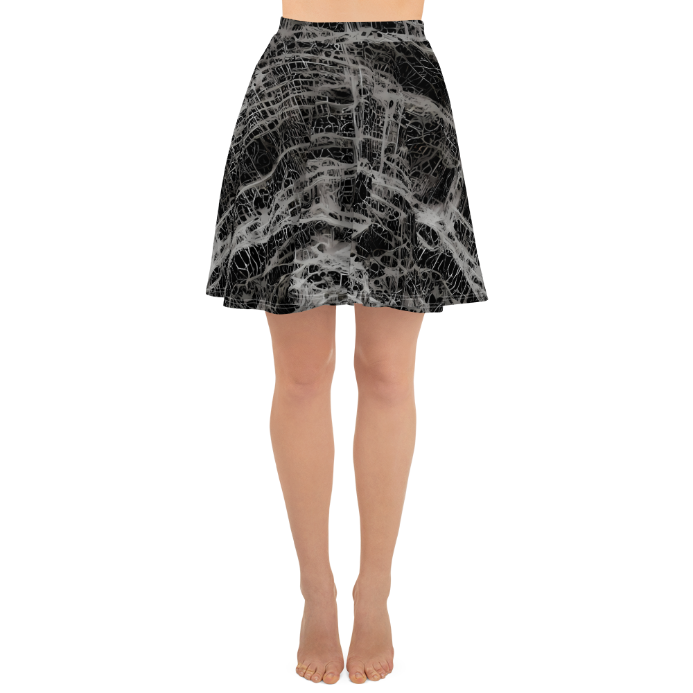 Skater Skirt - Monochrome Mesh