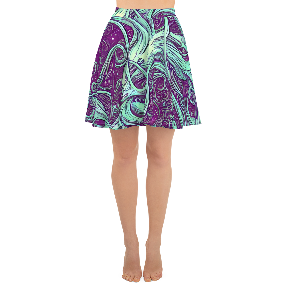 Skater Skirt - Temple Swirls