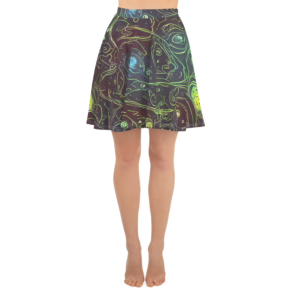 Skater Skirt - Starfield Scrolls