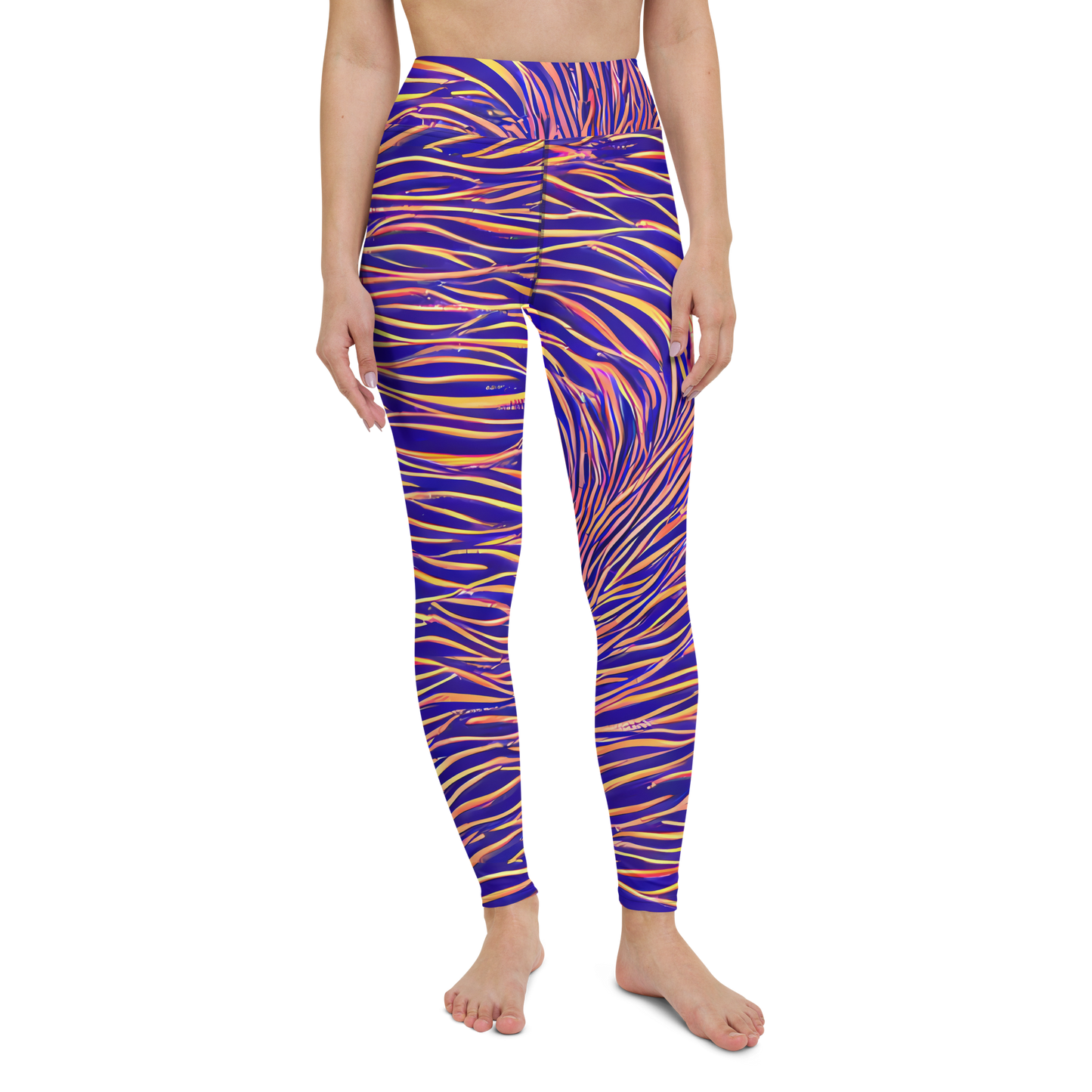 Yoga Leggings - Vortex Strands