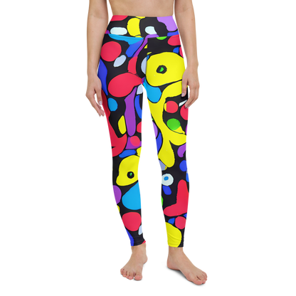 Yoga Leggings - Miró's Mosaic