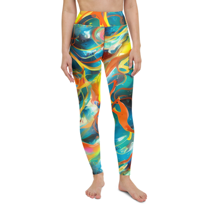 Yoga Leggings - Cecily’S Swirl