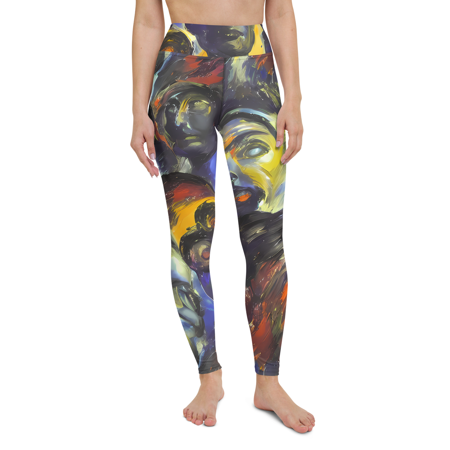 Yoga Leggings - Corinthian Gaze