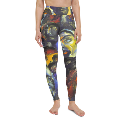 Yoga Leggings - Corinthian Gaze