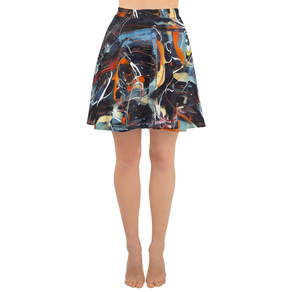 Skater Skirt - Neo-Splash Labyrinth