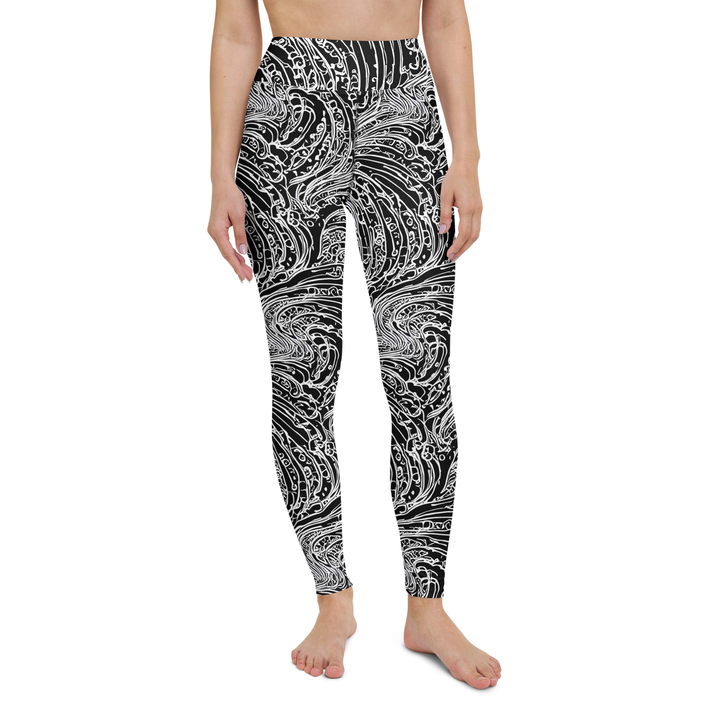 Yoga Leggings - Stellar Tsunami