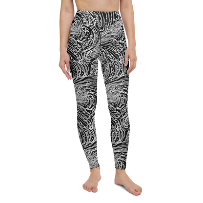 Yoga Leggings - Stellar Tsunami