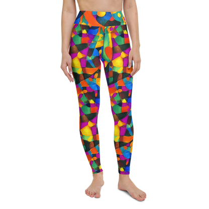 Yoga Leggings - Galactic Jigsaw