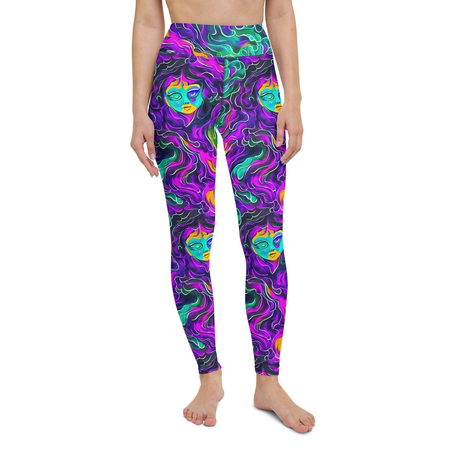 Yoga Leggings - Vortex Dream