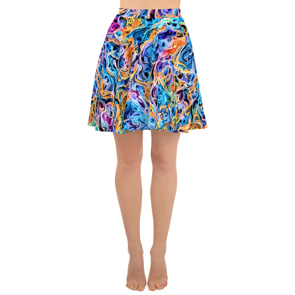 Skater Skirt - Rococo Vortex