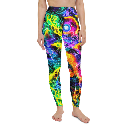 Yoga Leggings - Vivid Veil