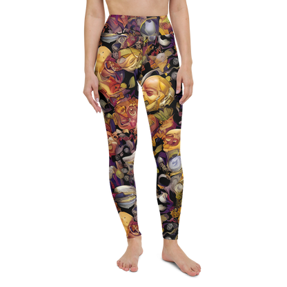 Yoga Leggings - Arcimboldo Abundance