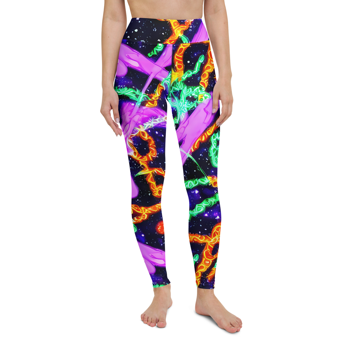 Yoga Leggings - Enckell's Nebula