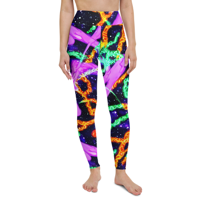 Yoga Leggings - Enckell's Nebula