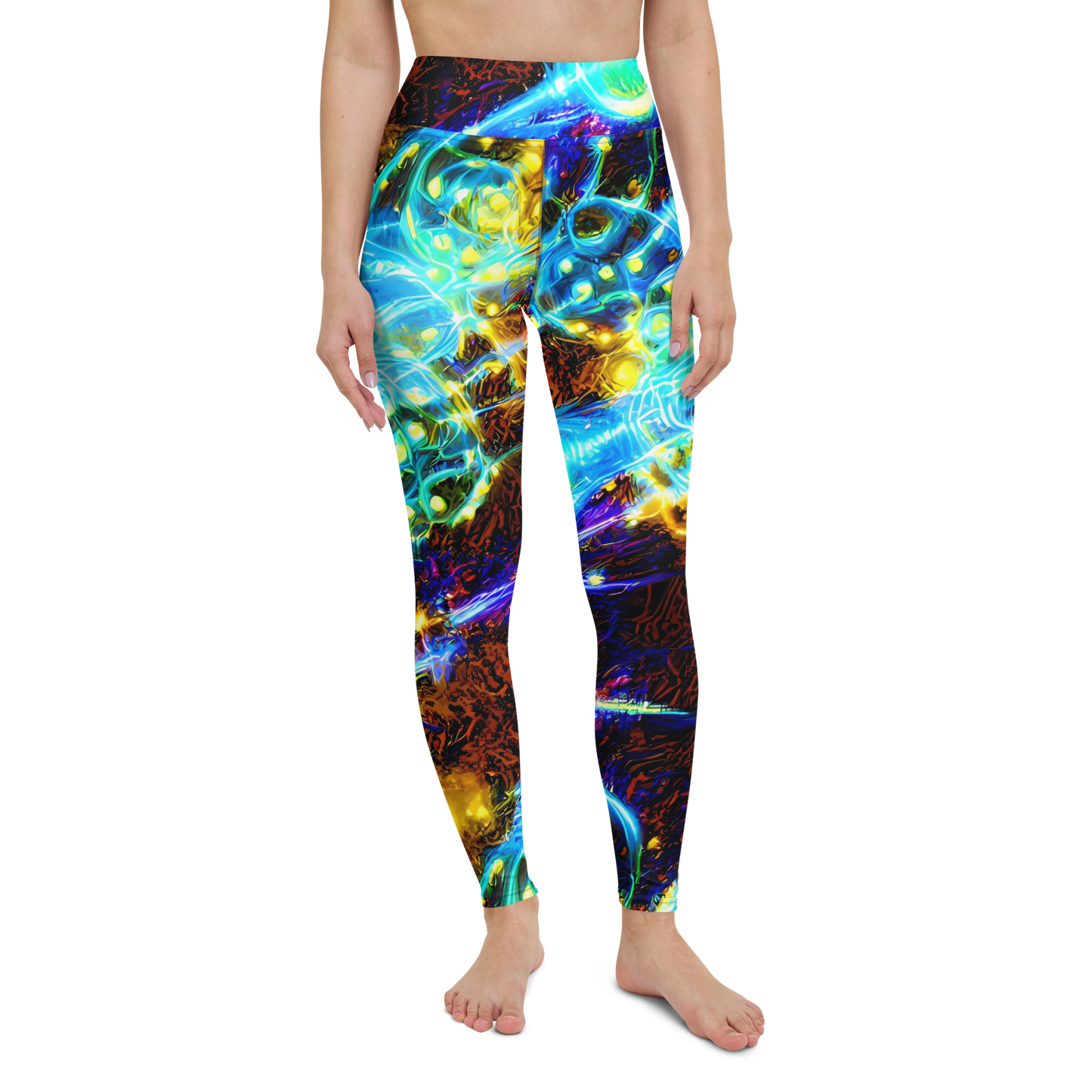 Yoga Leggings - Neon Füssli