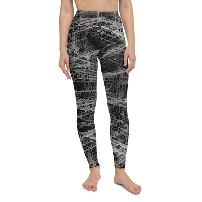 Yoga Leggings - Monochrome Mesh