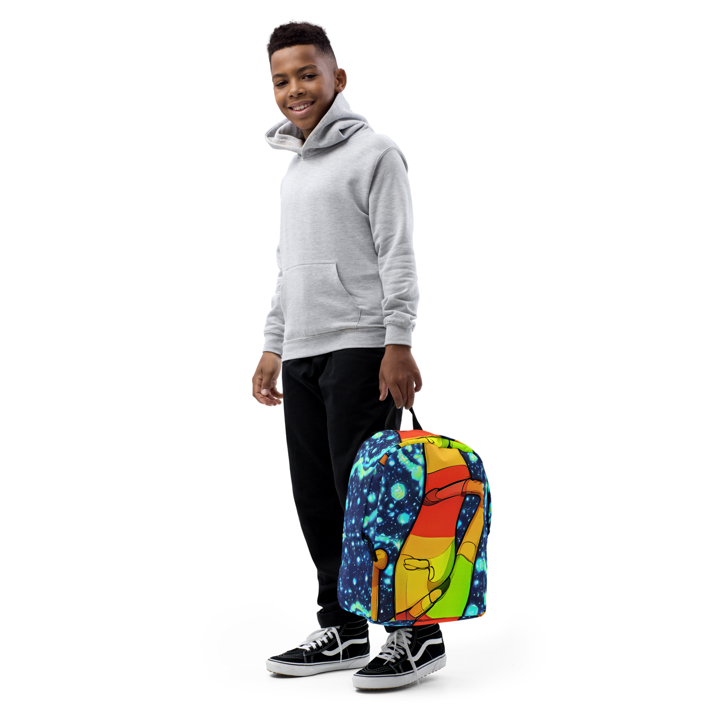 Minimalist Backpack - Cosmic Siblings