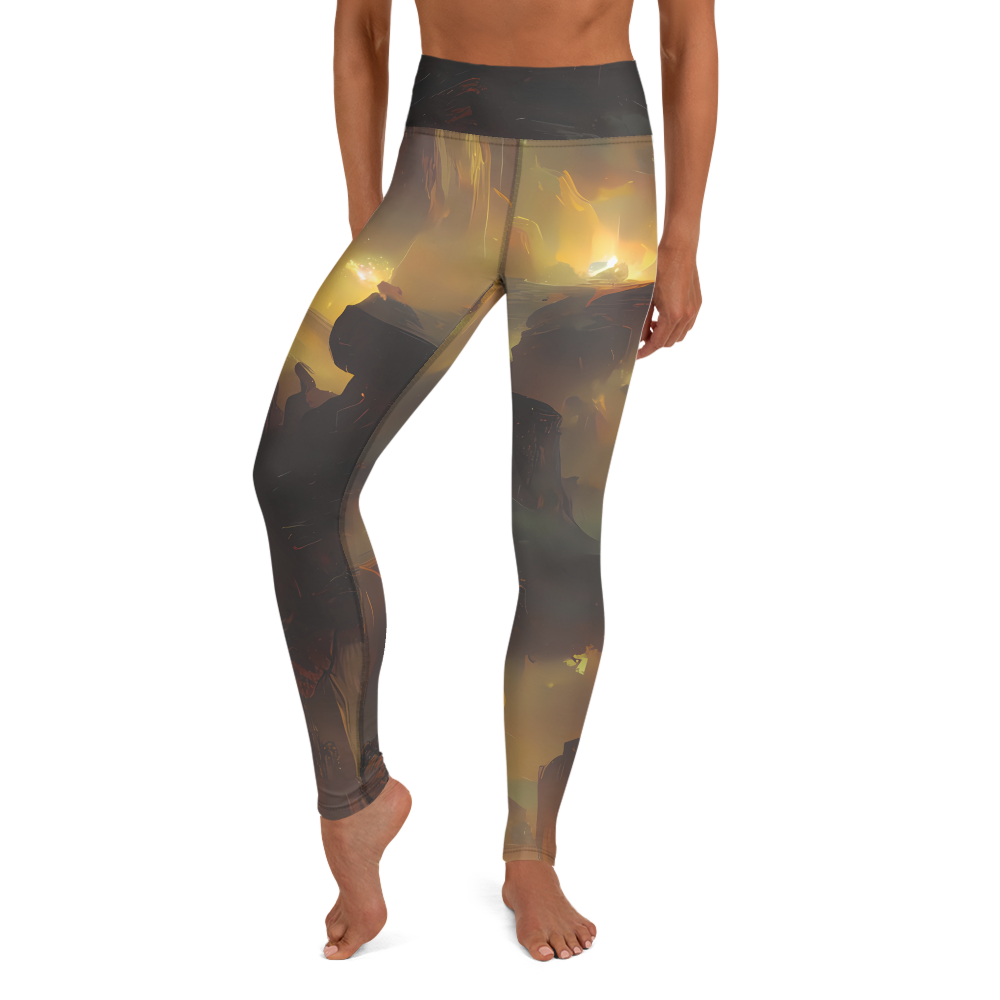 Yoga Leggings - Solar Torrent