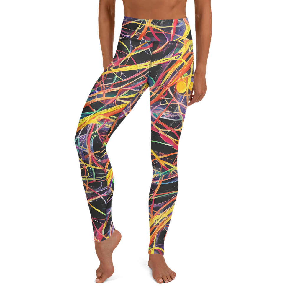 Yoga Leggings - Acconci Twirl