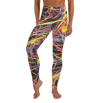 Yoga Leggings - Acconci Twirl