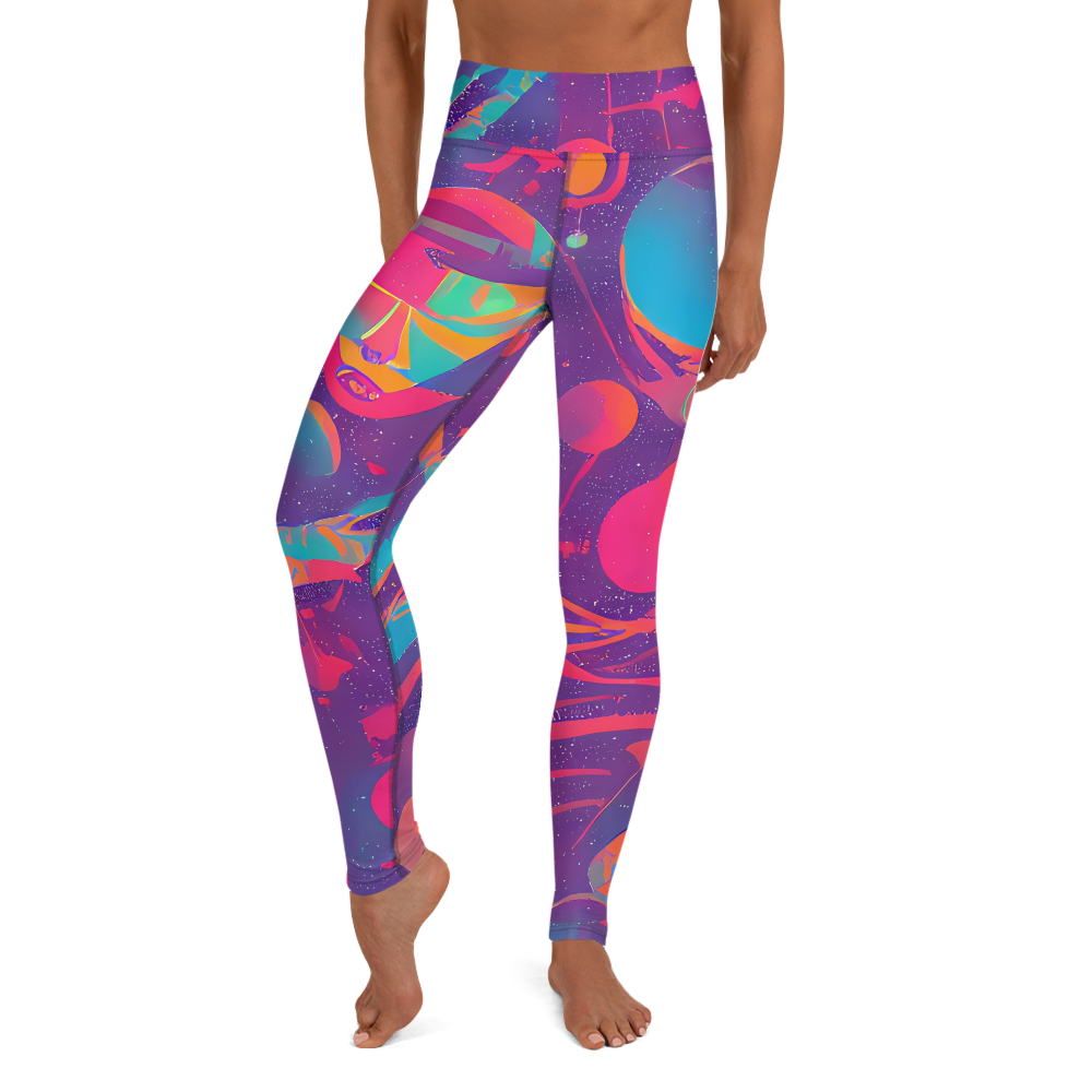 Yoga Leggings - Spheric Rhapsody