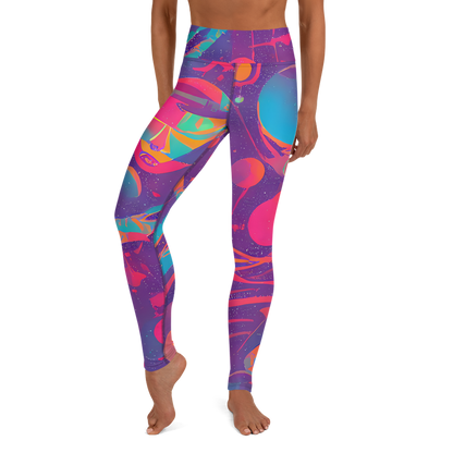 Yoga Leggings - Spheric Rhapsody