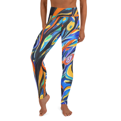 Yoga Leggings - Carr's Whirl