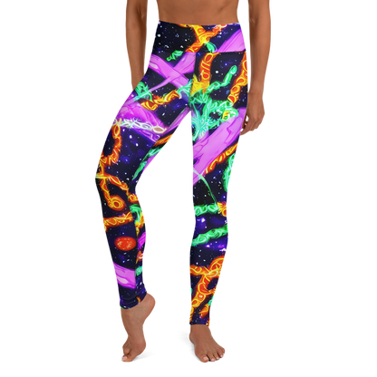 Yoga Leggings - Enckell's Nebula