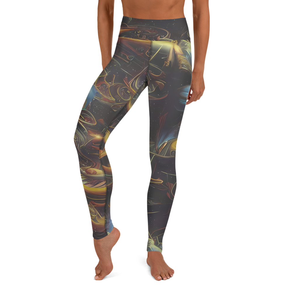 Yoga Leggings - Galactic Swirl