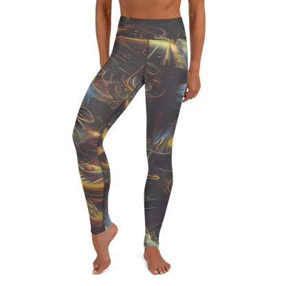 Yoga Leggings - Galactic Swirl