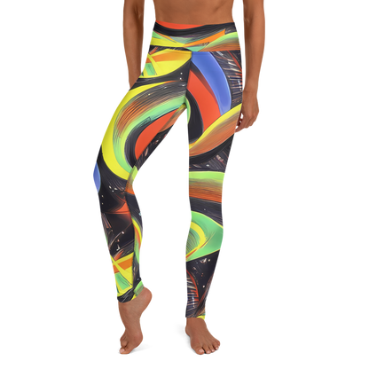 Yoga Leggings - Tenggren Whirl