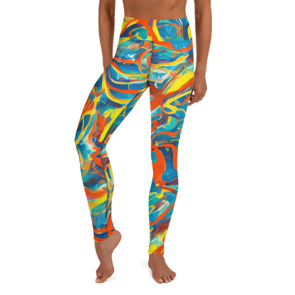 Yoga Leggings - Chromatic Fusion