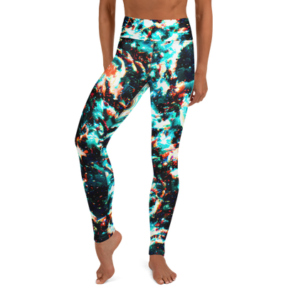 Yoga Leggings - Whirlpool Dream