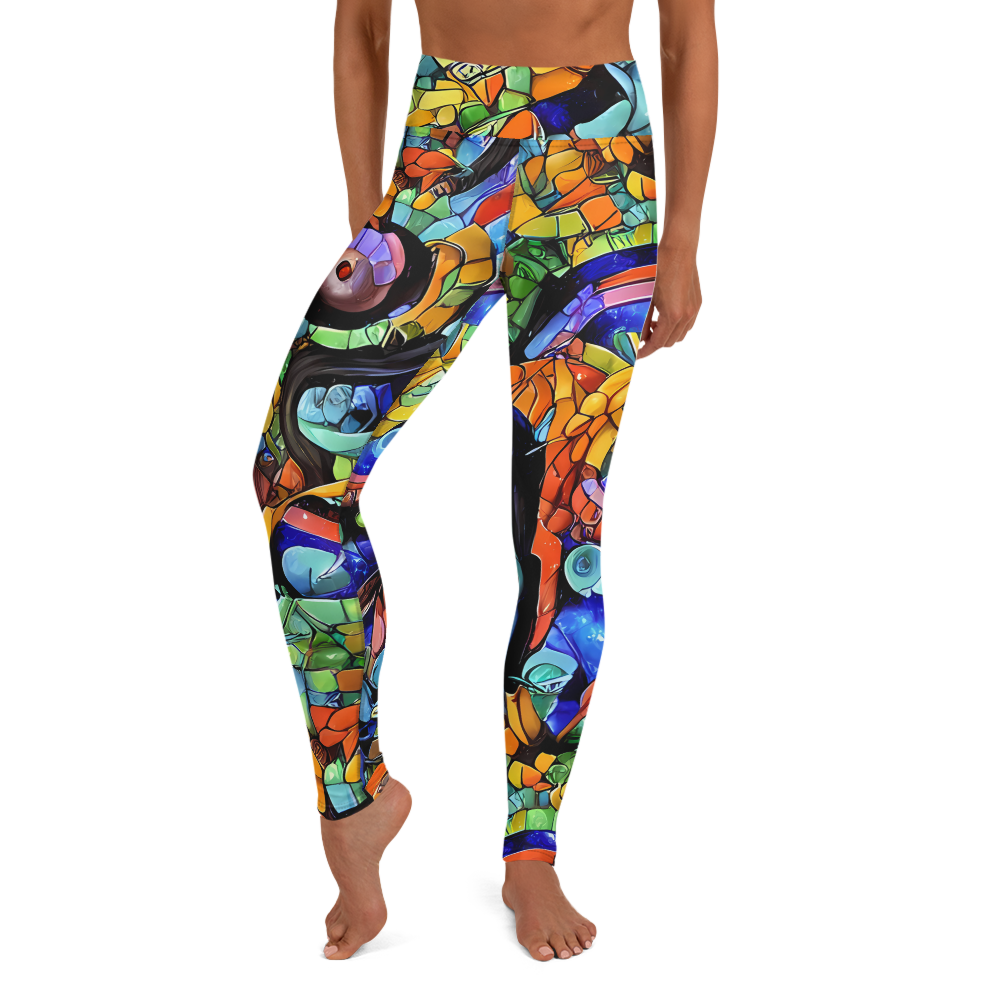 Yoga Leggings - Cascade Muralista