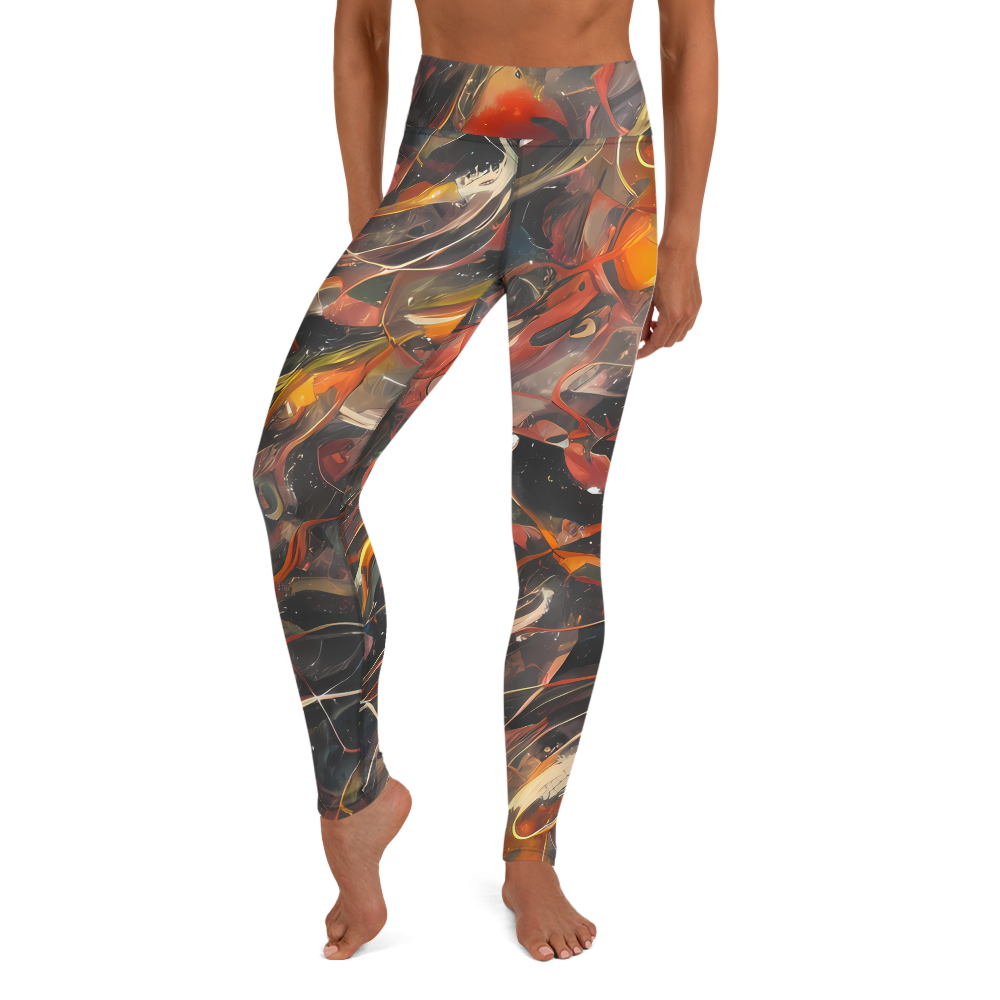 Yoga Leggings - Temporal Vortex