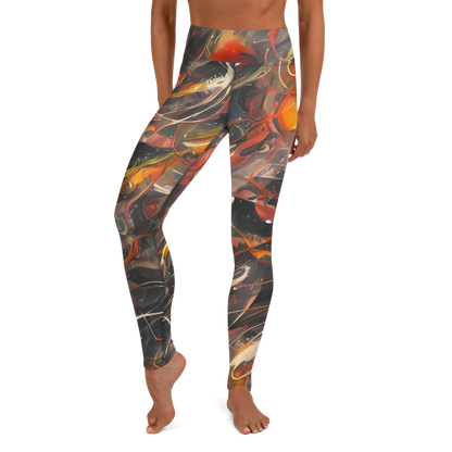 Yoga Leggings - Temporal Vortex