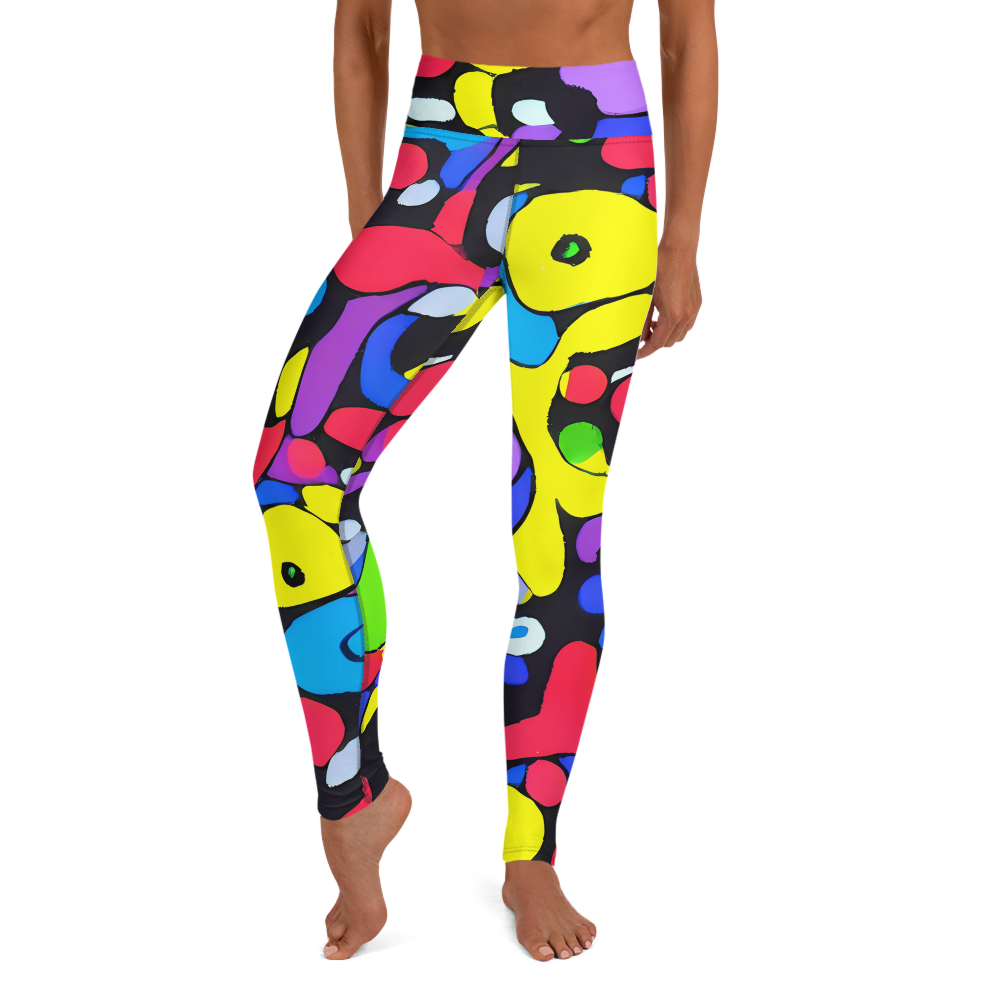 Yoga Leggings - Miró's Mosaic