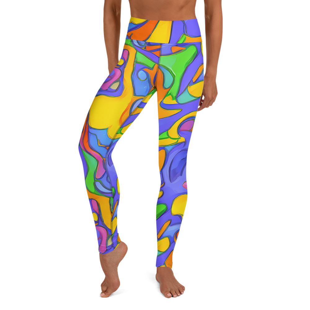 Yoga Leggings - Joffe Swirl