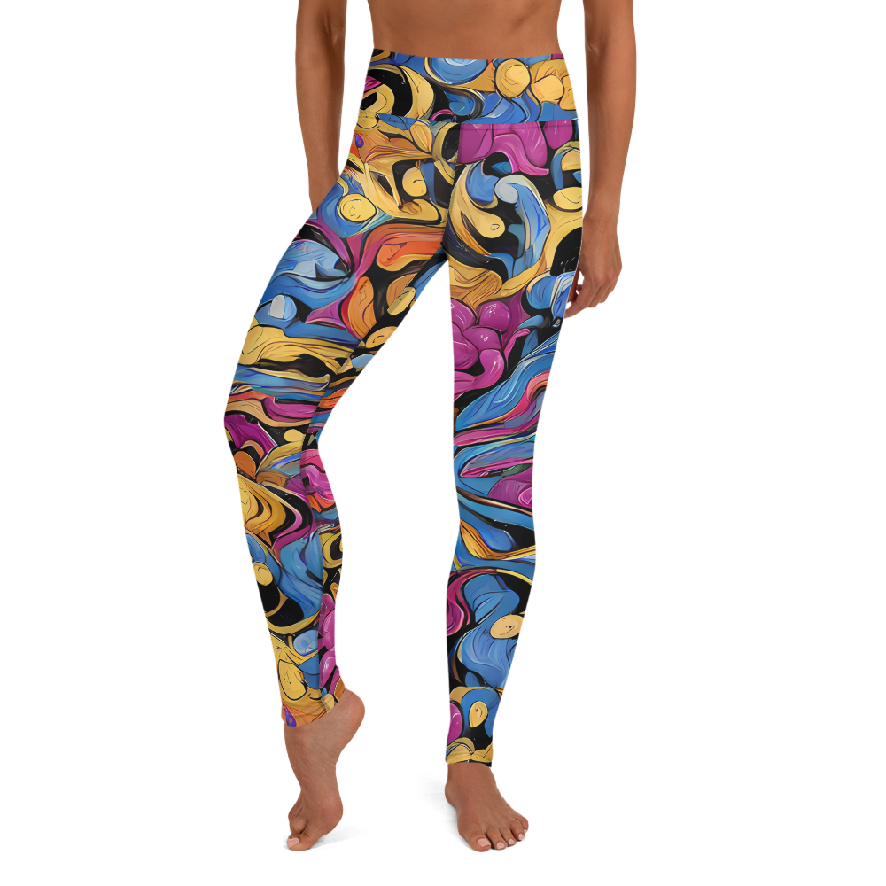 Yoga Leggings - Bosschaert Whorls