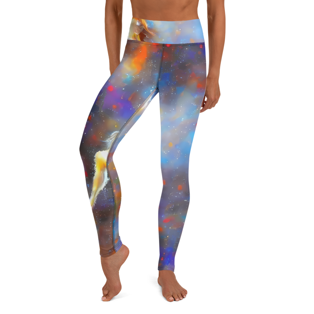 Yoga Leggings - Impressionist Drift