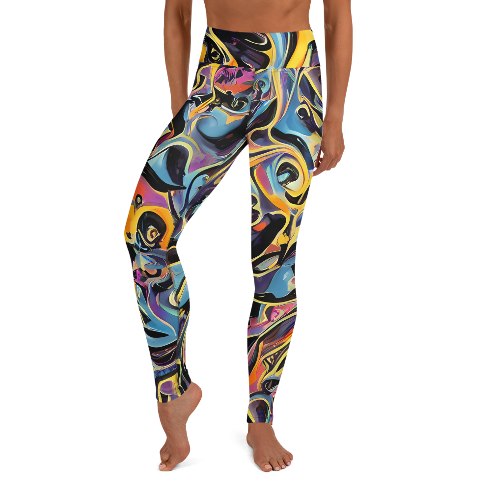 Yoga Leggings - Newtonian Rhapsody